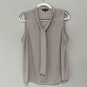 V-Neck Adrianna Papell Blouse L NWOT